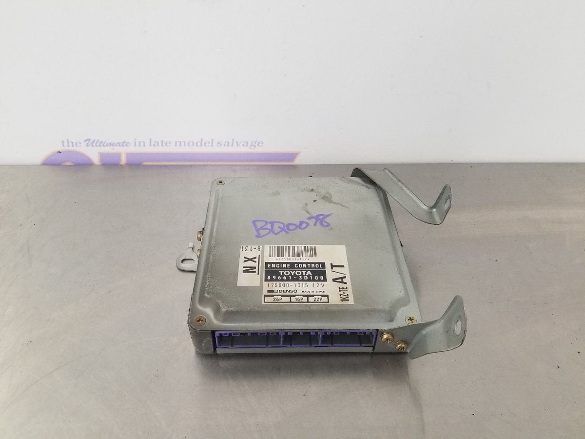 95 TOYOTA HILUX SURF N130 3.0L DIESEL ECM ENGINE CONTROL MODULE