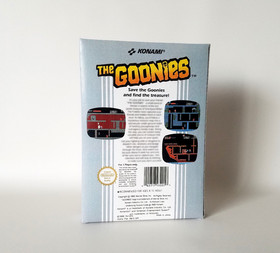 The Goonies UKV PAL Nintendo Entertainment System NES Empty  Box Only