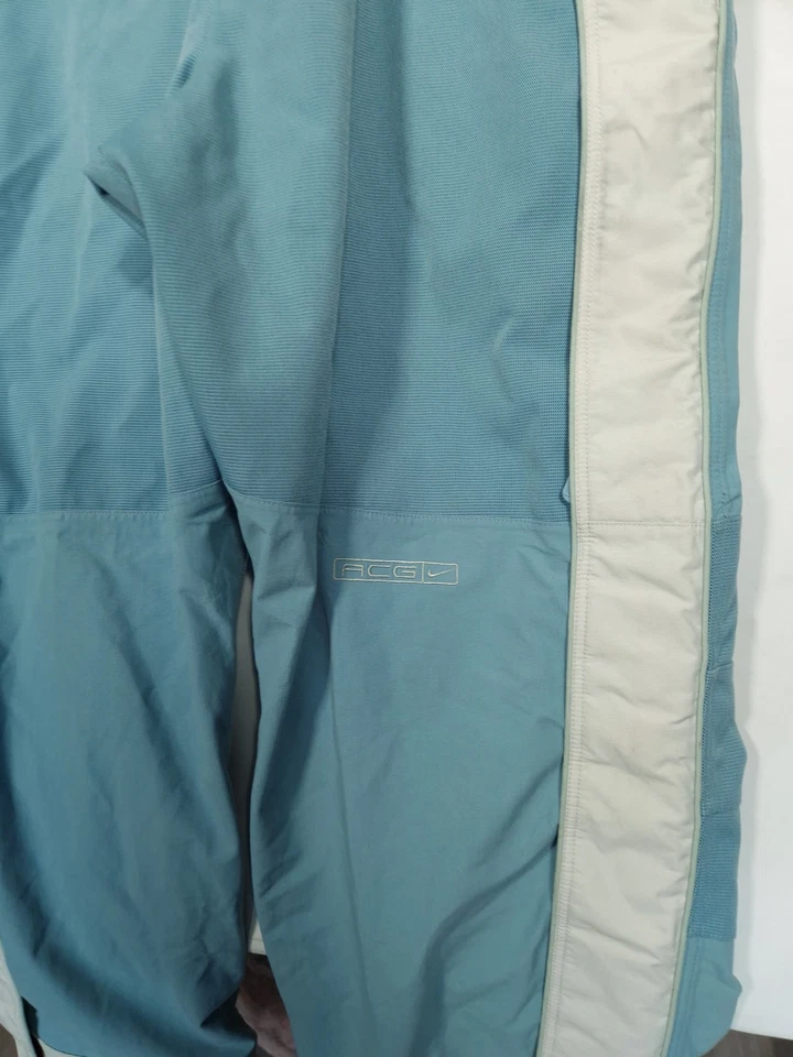 Y2K Nike ACG лыж салопетка размер большой Великобритании 12 / 14 женщин синий снег лыж нагрудник - Изображение 3 из 4