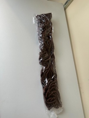 Pack of 7 Twist Brided Crochet Hair Styling Extensions Women's Brown SZ N226