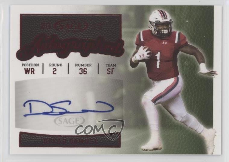 Deebo Samuel SA-GE Autograph #SA32 Autograph