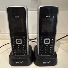 BT Essential Phone Cordless Telephone 2 Handsets Answering Machine Call Blocker