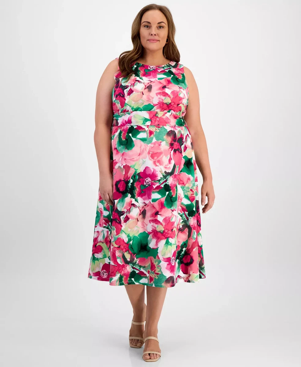 kasper pink and green dress Plus Size Dresses for Women for sale Wrap dresses