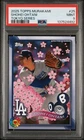 2025 TOPPS TAKASHI MURAKAMI MLB WORLD TOUR TOKYO SERIES #25 SHOHEI OHTANI PSA 9