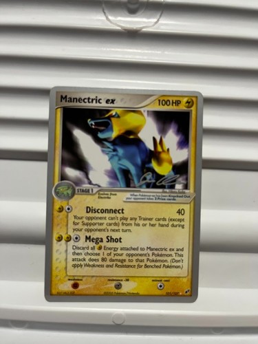 Manectric ex 101/107 2006 World Championships EX Deoxys Pokemon Card