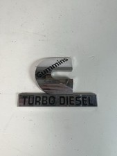 2006-2012 Dodge Ram Cummins Turbo Diesel Fender Emblem 55078116aa Oem Used