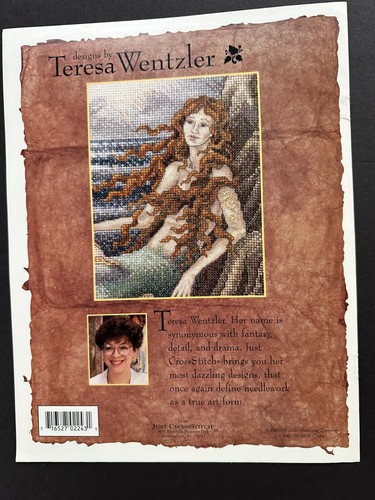 Teresa Wentzler Mermaid Cross Stitch Just Cross Stitch #2243 1995 Chart - Picture 4 of 5