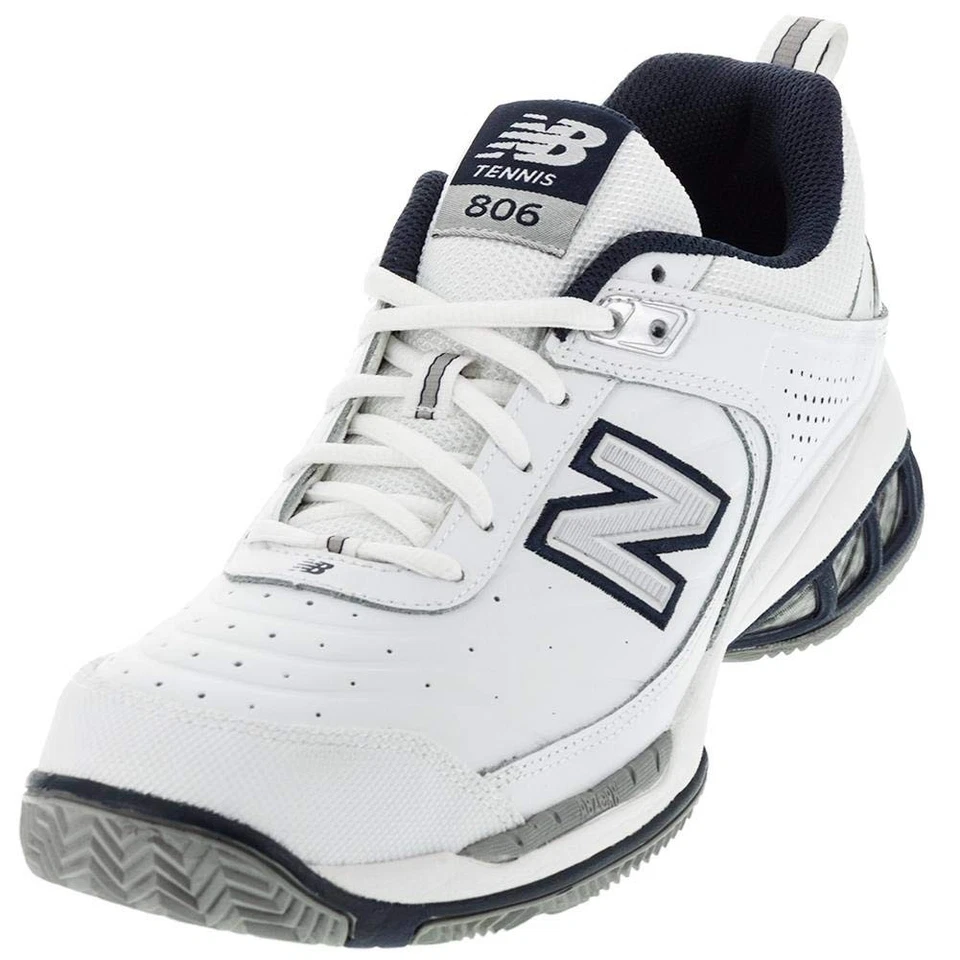 Zapatillas Tenis New Balance 806 Blancas Estrechas Talla 9 ABZORB ROLLBAR Ligeras Foto 2 de 4