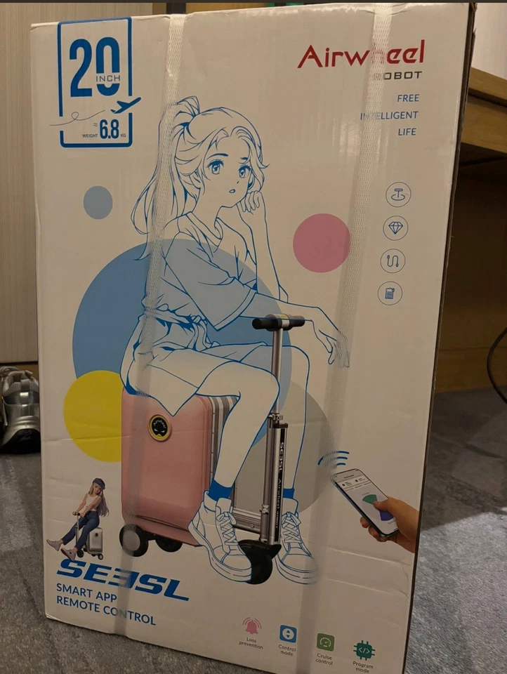 Airwheel SE3SL Scooter Eléctrico Inteligente Viaje Control Remoto Maleta Foto 2 de 4