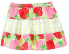 Gymboree STRAWBERRY SWEETHEART strawberry tiered skirt 18-24 months NWT