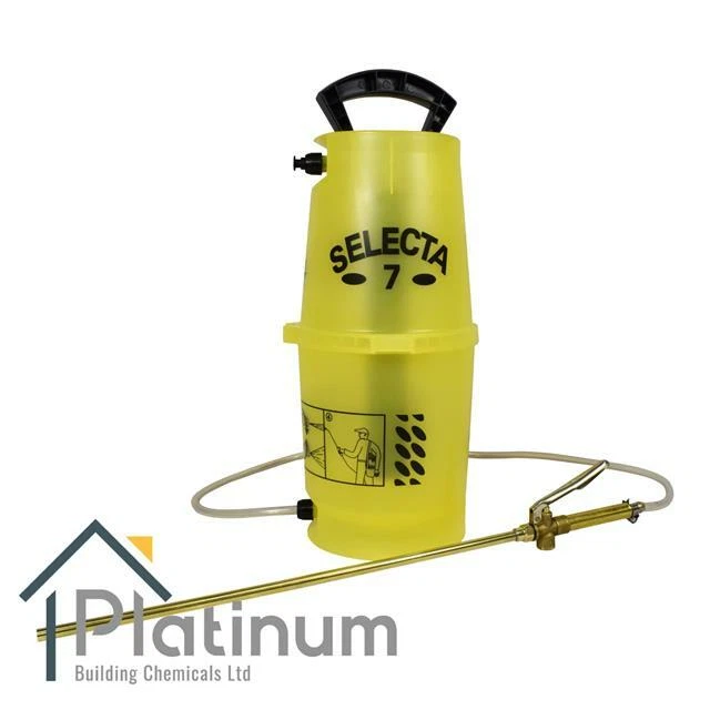 PLATINUM CHEMICALS Selecta 7 Damp Proof Cream Applicator - 5 Litre Capacity | DPC Injection Pump