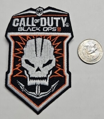  Call of Duty: Black Ops II Embroidered Iron On Patch  COD: Black Ops 2