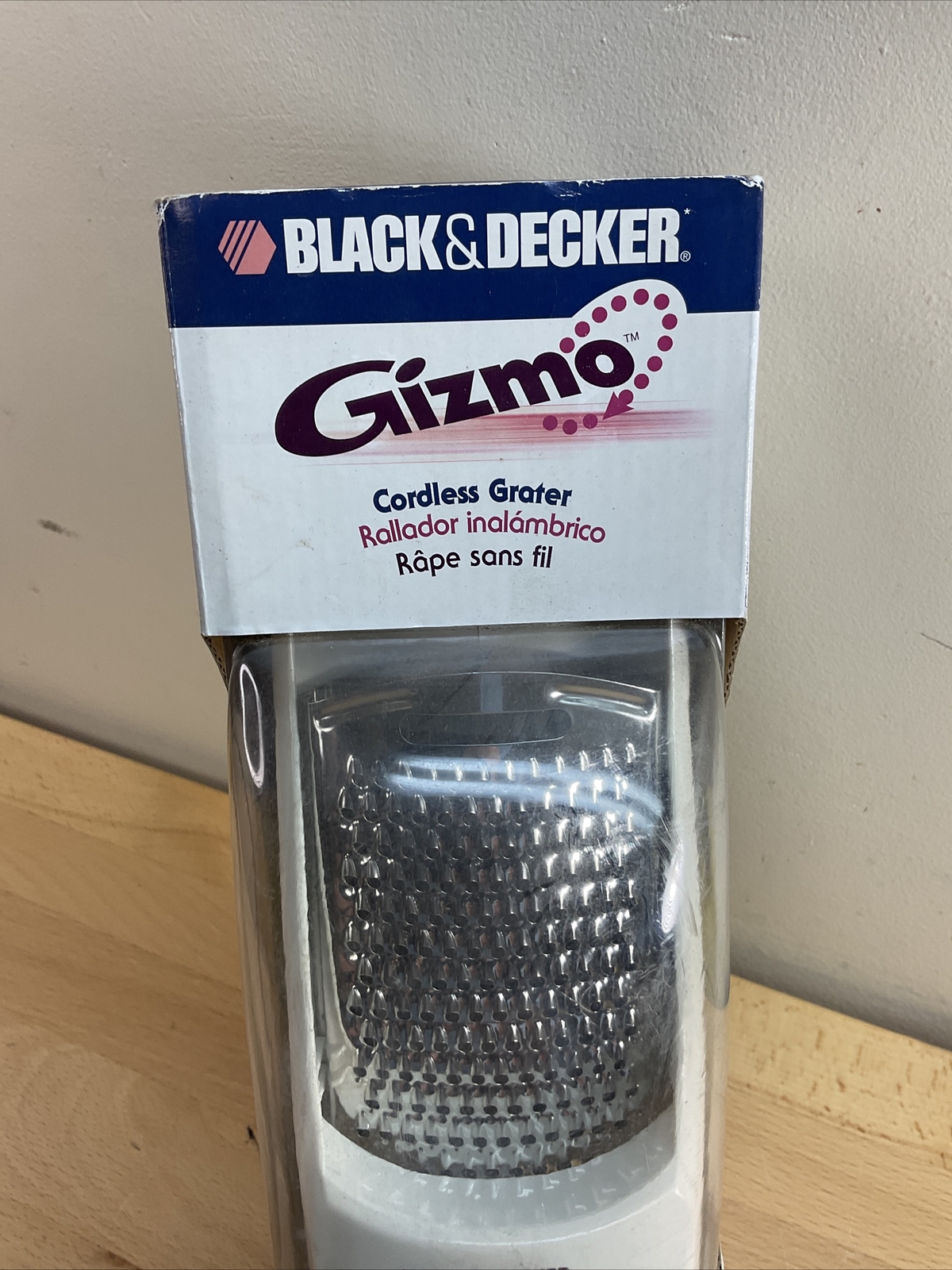 NEW Black & Decker Gizmo Electric Cordless Cheese Grater Rechargeable