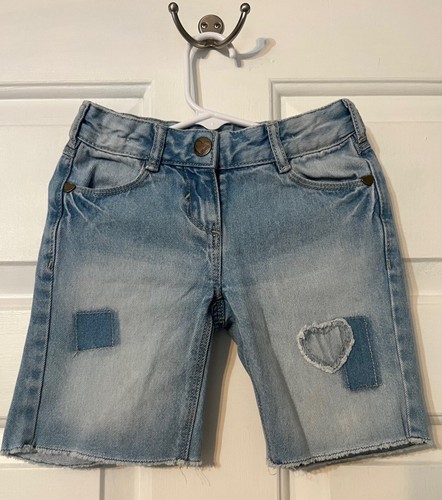 GIRL'S JEANS SHORTS BLUE SIZE 5, 6 - Picture 5 of 14
