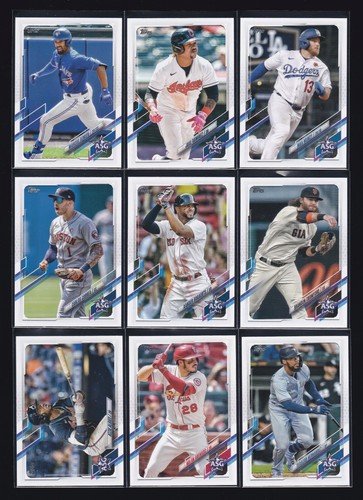 2021 Topps Update Series 2021 MLB ALL-STARS Insert KOMPLETTSATZ (50 Karten) - Bild 6 von 13