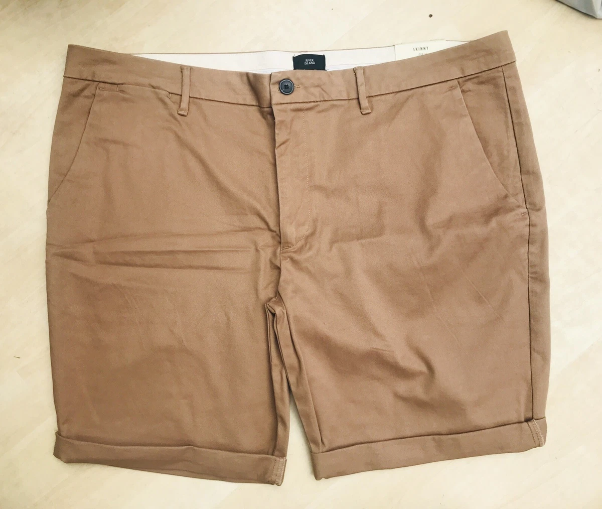 Mens chino shorts 42 waist sale