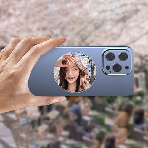 Magnetic Convex Mirror Slim Mirror Photo Video Selfie Streaming Accessories - Photo 4 sur 15
