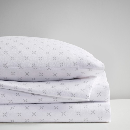 Beautyrest 4 Piece Oversized Cotton Flannel Deep Pocket Sheet Set Queen King Bed - Picture 68 of 78