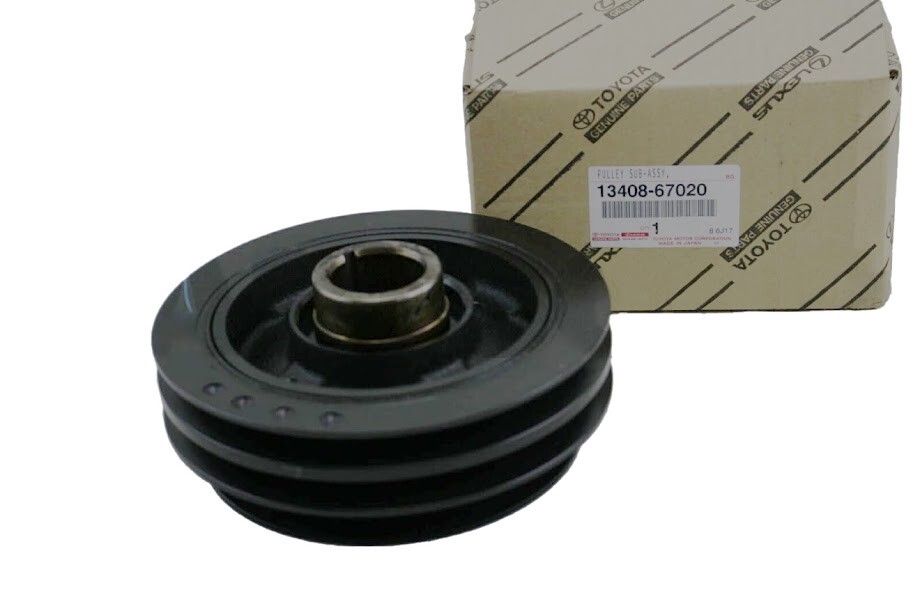 Toyota Genuine Hilux 4Runner 1KZTE Engine Crankshaft Pulley