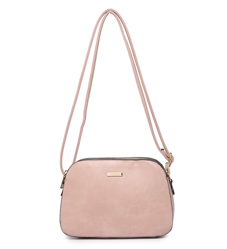 Pequeño Mensajero Curvo Cross Body Hombro Mujer Temporada Boutique Cuero Sintético Reino Unido - Imagen 10 de 12