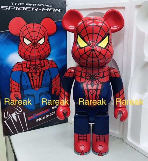 MEDICOM Be@rbrick Marvel Super Hero Spiderman 1000 Spider Man Bearbrick