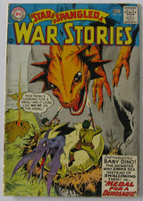 Star Spangled War Stories #117 (Oct-Nov 1964, DC), VG (4.0), Dinosaur cvr & sty