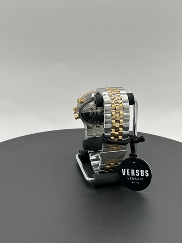 Versus Versace Mens Colonne Chrono GOLD 44mm Bracelet Fashion Watch VSP970421 - Picture 4 of 7