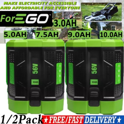 7.5/10.0Ah Replacement for EGO 56V Battery Lithium-ion BA2800 BA4200 Power Tools