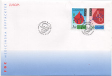 Åland 1994 Mi.Nr. 86-87 Ersttagsbrief CEPT Europa "Entdeckungen und Erfindungen"