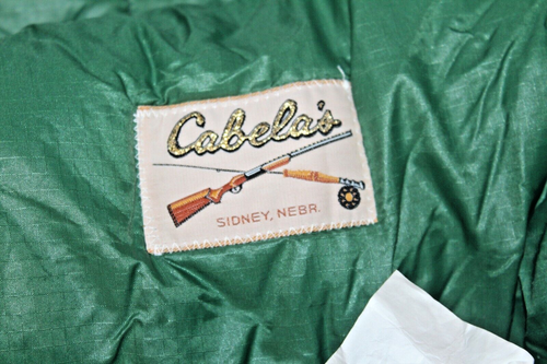 Cabelas Alpine-5 Dacron Hollofil II 32"x84" Green Mummy Sleeping Bag - Picture 3 of 4