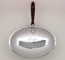 Vintage Silent Butler Forbes Silver Company Silver Plate Crumb Catcher Rare