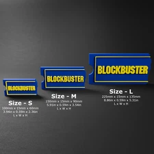 Blockbuster - 3D Printed Logo Display Sign