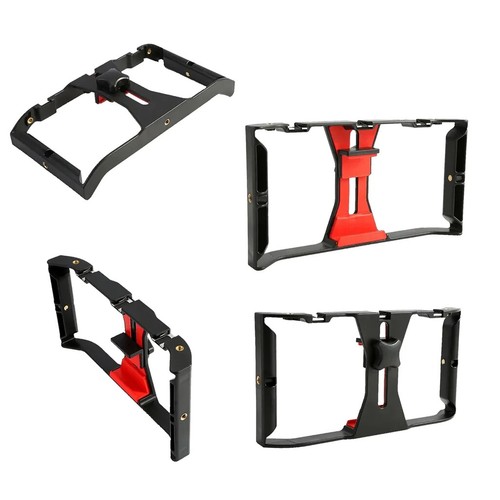 Phone Rig Grip Handheld Video Flim Filmmaking Mount Tripod Stabilizer Smartphone - Picture 13 of 24