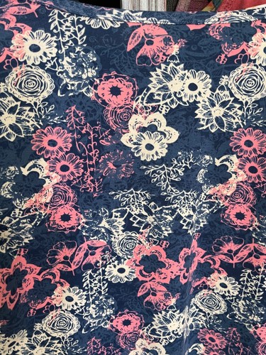 LuLaRoe Beautiful Navy & Pink Floral Shirt S - Picture 10 of 12