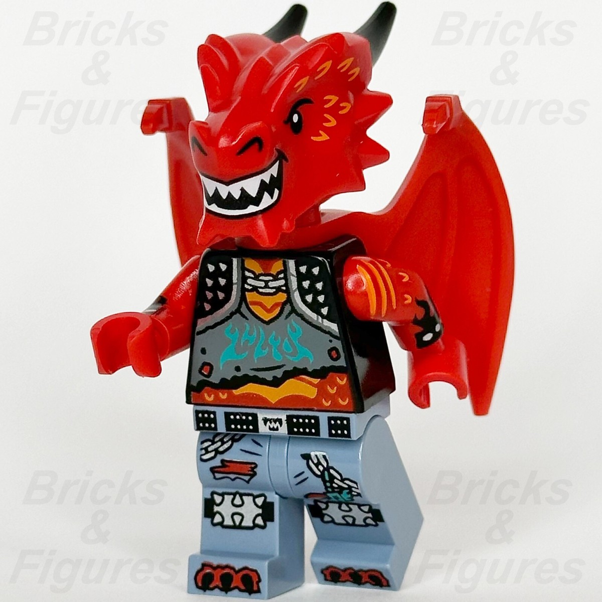 LEGO® Vidiyo Metal Dragon Minifigure BeatBox Red Dragon Minifig