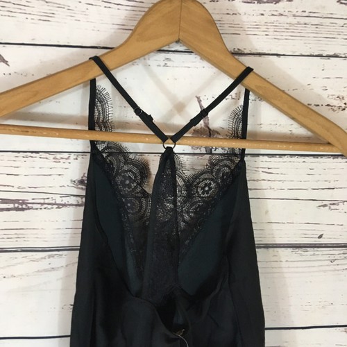 Free People Starlight Lace Cami Top in Black NWT Size XS Extra Small - Picture 7 of 8