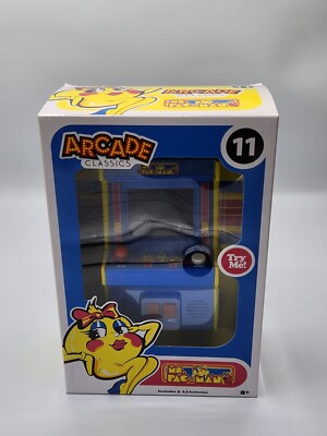MS. PAC-MAN #11 Basic Fun Arcade Classics Handheld Game Sealed  New 