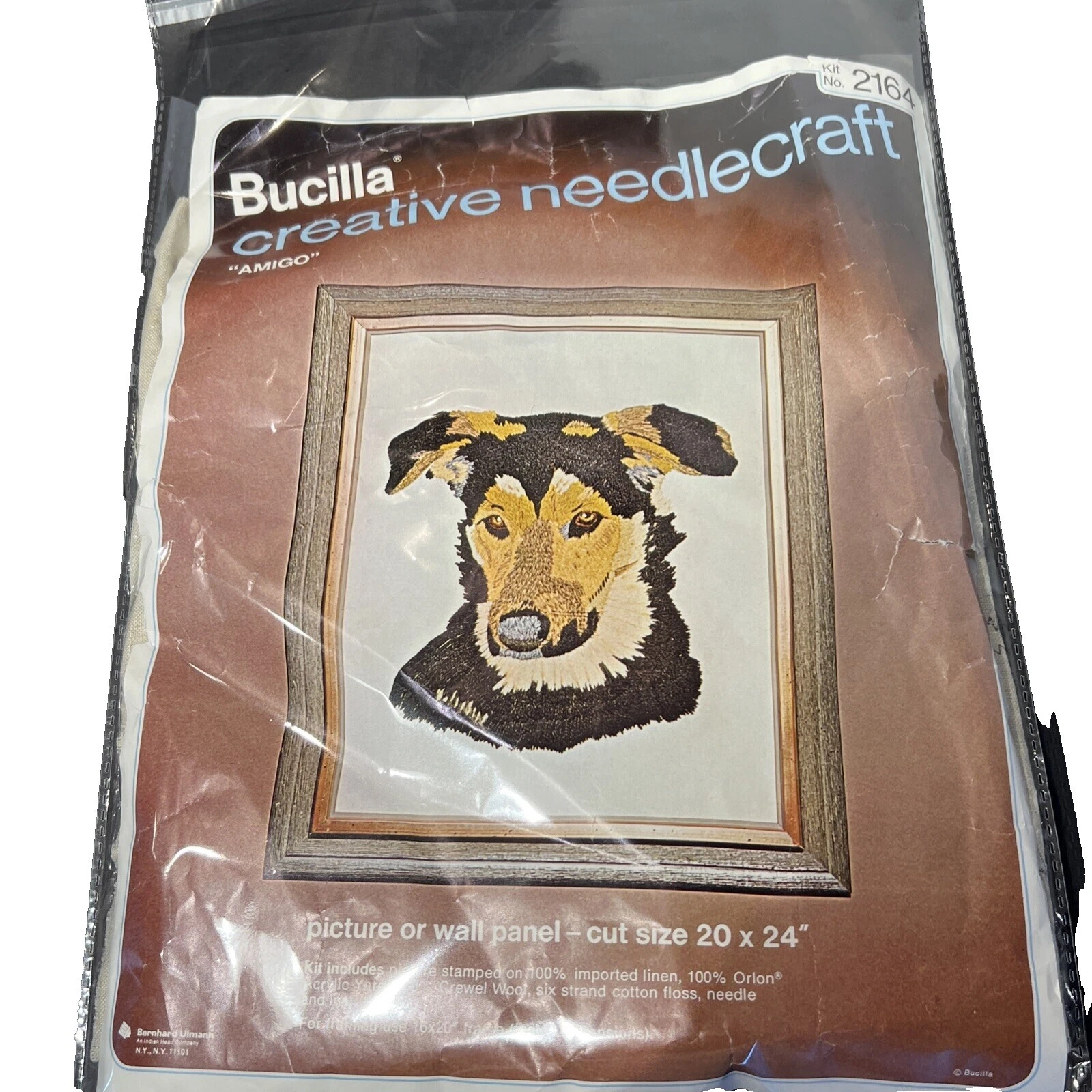 Bucilla Animales e insectos bordado crewel