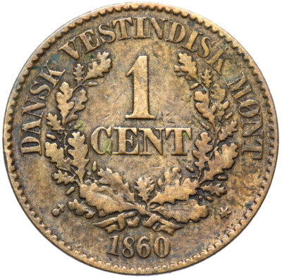 Pièce De Monnaie Ancienne - Danemark / Antilles Danoises - Frédéric VII 1 Cent 1860