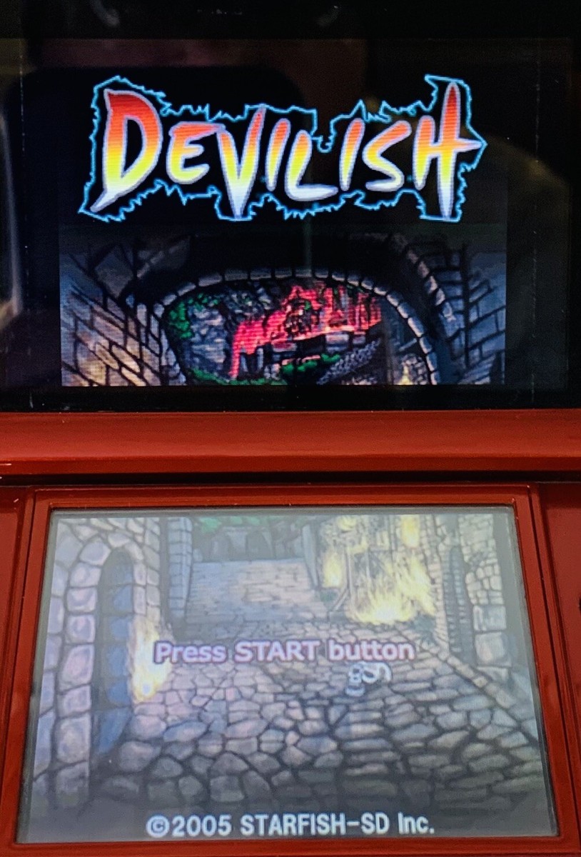 Classic Action: Devilish Nintendo DS, 2007 - Complete with