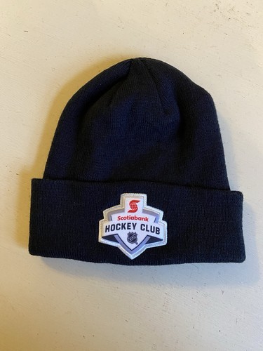 REEBOK - SCOTIABANK HOCKEY CLUB - BEANIE HAT - BLACK - NHL - Picture 2 of 9