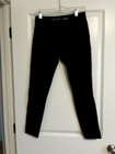 BANANA REPUBLIC BLACK, SKINNY PANTS, SIZE 0-"SLOAN", MID RISE — photo 1