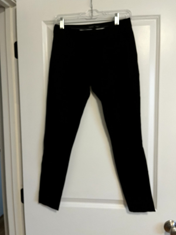 BANANA REPUBLIC BLACK, SKINNY PANTS, SIZE 0-"SLOAN", MID RISE