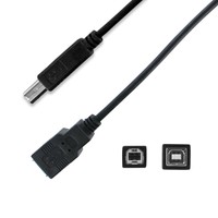 25 Foot Usb 2.0 Type B Male - Type B Female - Black Adapter/converter/changer on sale 25 Foot Usb 2.0 Type B Male - Type B Female - Black Adapter/converter/changer on sale