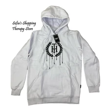 The Hideout Men's SMALL Dripping Essentials Hoodie Unisex Streetwear Urbanwear