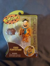 The Flintstones Fred Hanna Barbera New Plastic Figure With Lodge Hat 