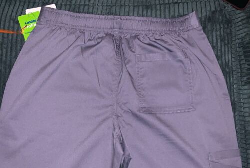 Landau ProFlex Scrub Pants Womens Xs Gray Soft Stretch NWT - Picture 3 of 4