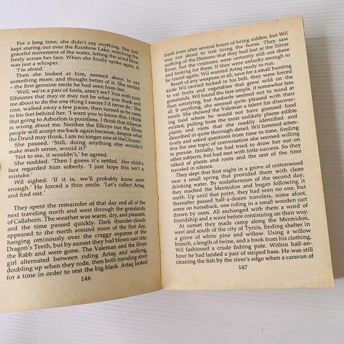 Sword of Shannara + Elfstones of Shannara #1 #2 Terry Brooks Vintage Fantasy - Picture 9 of 10