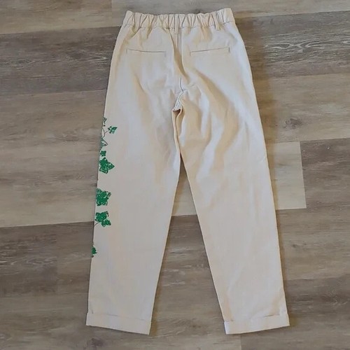 NWOT Rowing Blazers Youth Ivy Vine Print Khaki Pants Size L (10-12) - Picture 4 of 8