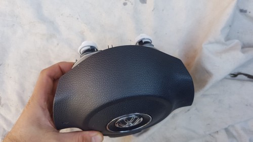 VW GOLF MK6 2009-12 Passat CC Tiguan Scirocco polo STEERING WHEEL A/BAG TRIM - Picture 2 of 8